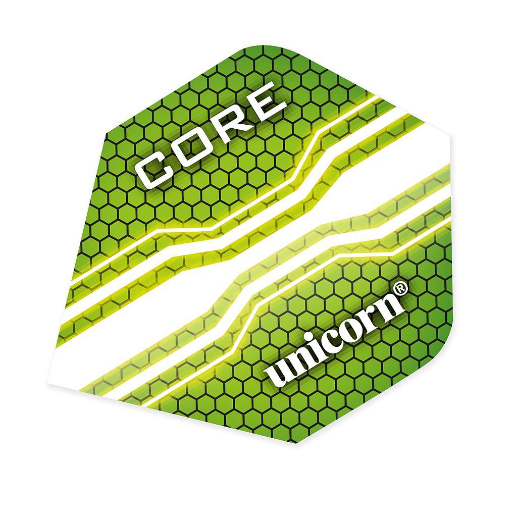 Unicorn Core .75 Plus Flights Green Green