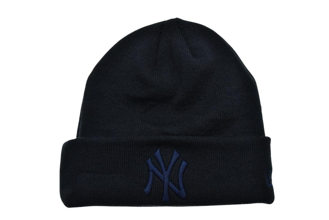 New Era Cuffed Yankees Beanie (Navy)
