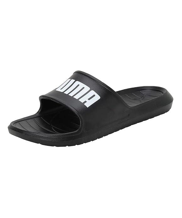 Puma Divecat Lite Sliders 4 Black/White 4 Black/White