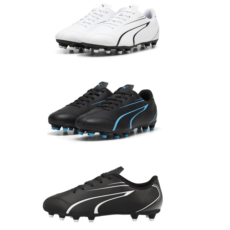 Puma Vitoria FG/AG Football Boots 12 Black/White 12 Black/White