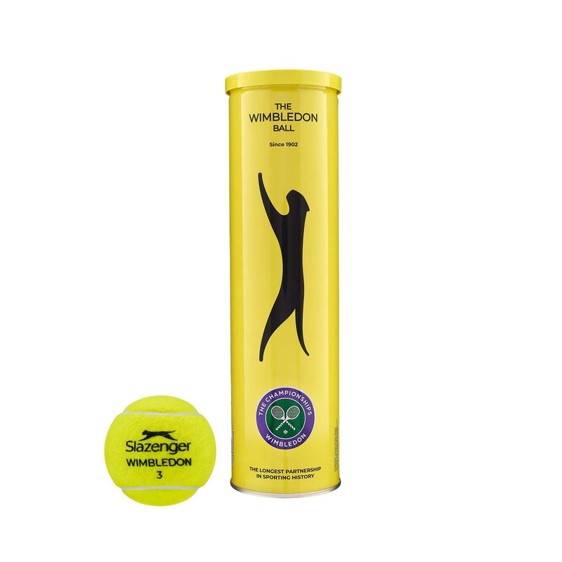 Slazenger Wimbledon Tennis Balls Tube of 3 Tube of 3