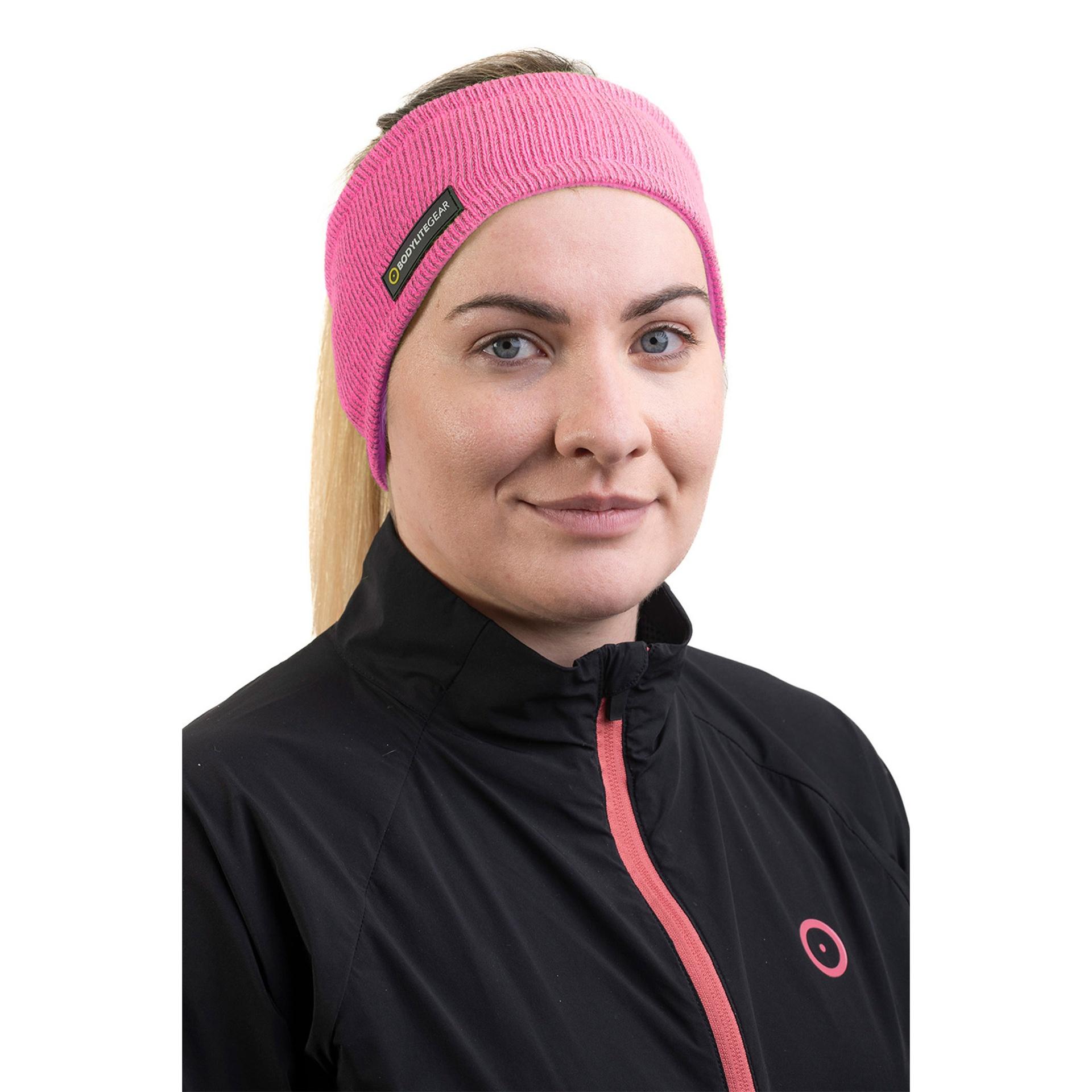 Bodylite Reflective Headband (Neon Pink, OSFA)