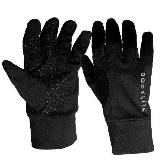Bodylite V2 Running Gloves (Black, Small)