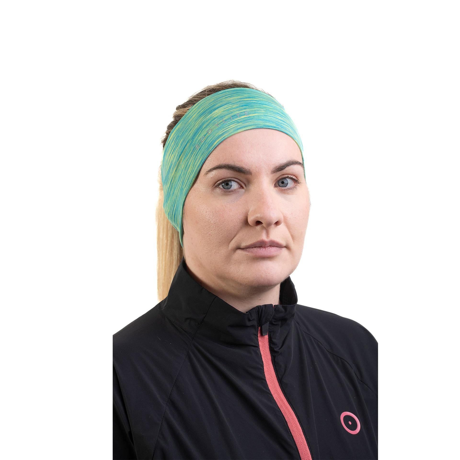Bodylite Summer Running Headband (Green, OSFA)