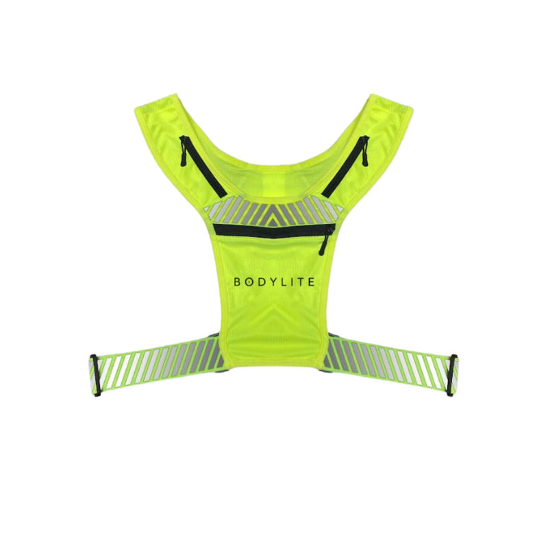 Bodylite Phone Holder Vest (Neon Yellow, One Size)