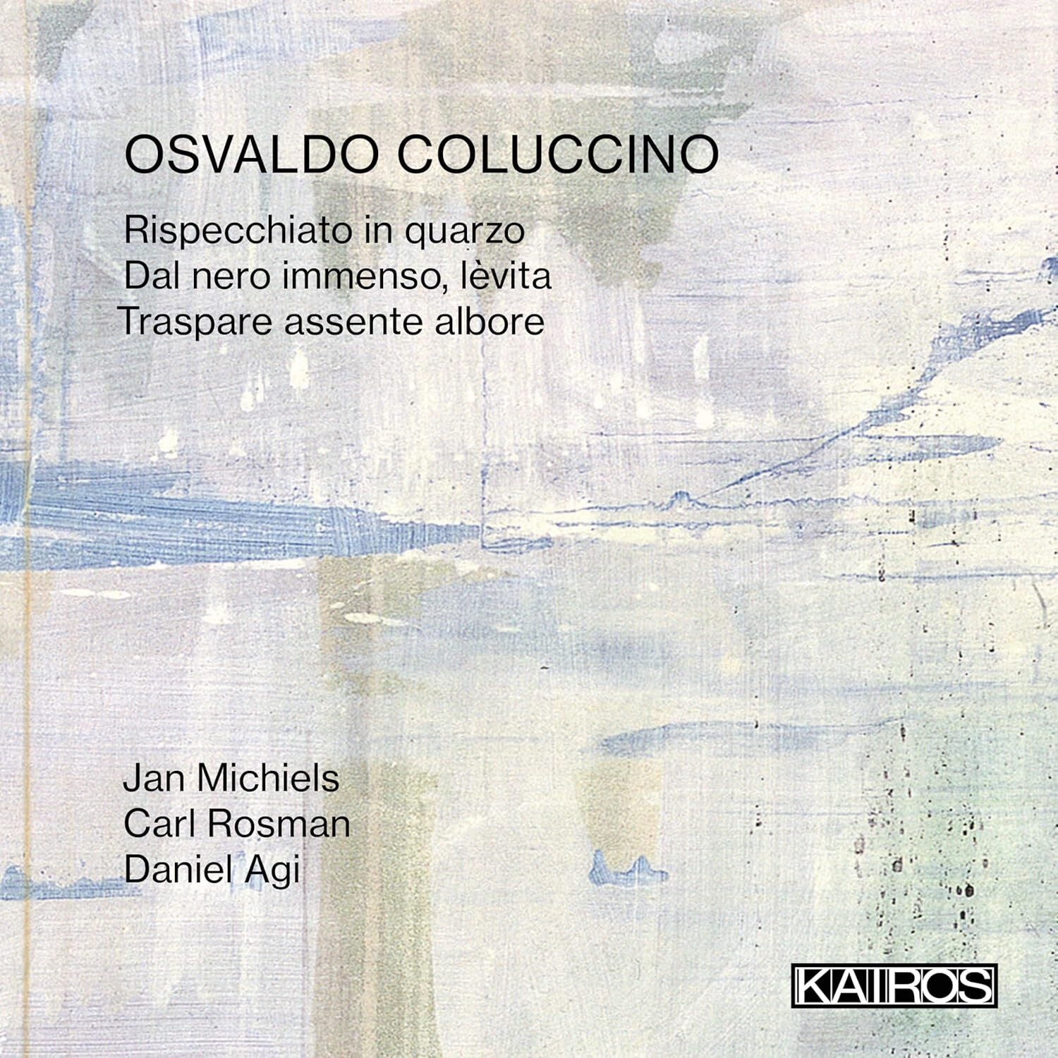 Osvaldo Coluccino: Rispecchiato in Quarzo/Dal Nero Immenso...