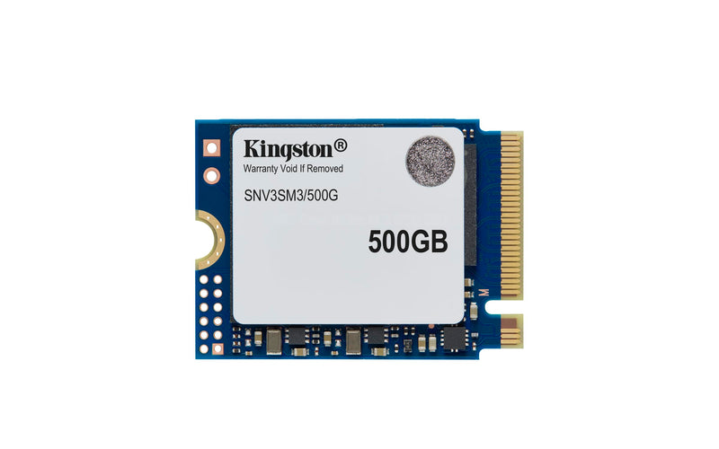 Kingston NV3 NVMe PCIe 4.0 Internal SSD 500GB M.2 2230-SNV3SM3/500G