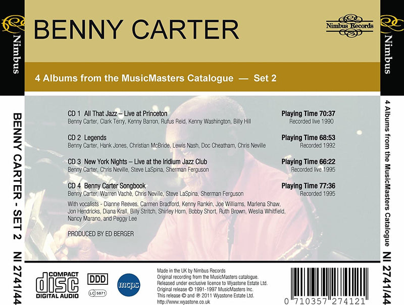 All That Jazz/Legends/New York Nights/Songbook