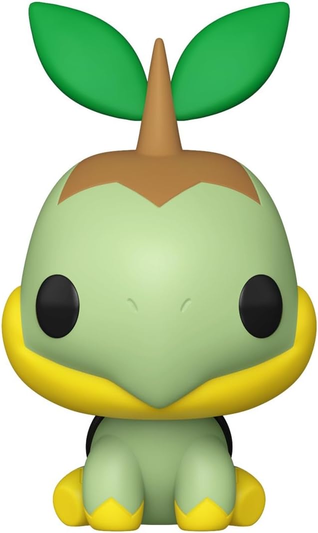 Funko Pop! Games: Pokemon - Turtwig - Chelast - Vinyl-Sammelfigur - Geschenkidee - Offizielle Handelswaren - Spielzeug Für Kinder und Erwachsene - Video Games Fans - Modellfigur Für Sammler