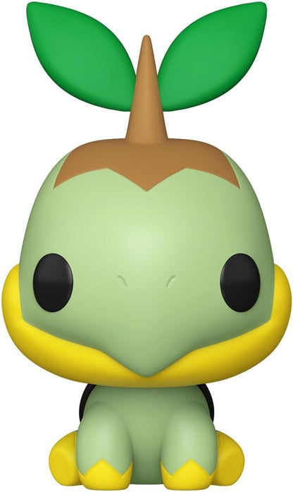 Funko Pop! Games: Pokemon - Turtwig - Chelast - Vinyl-Sammelfigur - Geschenkidee - Offizielle Handelswaren - Spielzeug Für Kinder und Erwachsene - Video Games Fans - Modellfigur Für Sammler