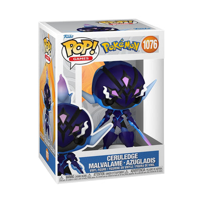 Funko Pop! Games: Pokemon - Ceruledge - Azugladis - Vinyl-Sammelfigur - Geschenkidee - Offizielle Handelswaren - Spielzeug Für Kinder und Erwachsene - Video Games Fans - Modellfigur Für Sammler
