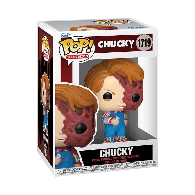 Funko Pop! TV: Chucky - (TV) - Melted Chucky- Vinyl-Sammelfigur - Geschenkidee - Offizielle Handelswaren - Spielzeug Für Kinder und Erwachsene - Movies Fans - Modellfigur Für Sammler