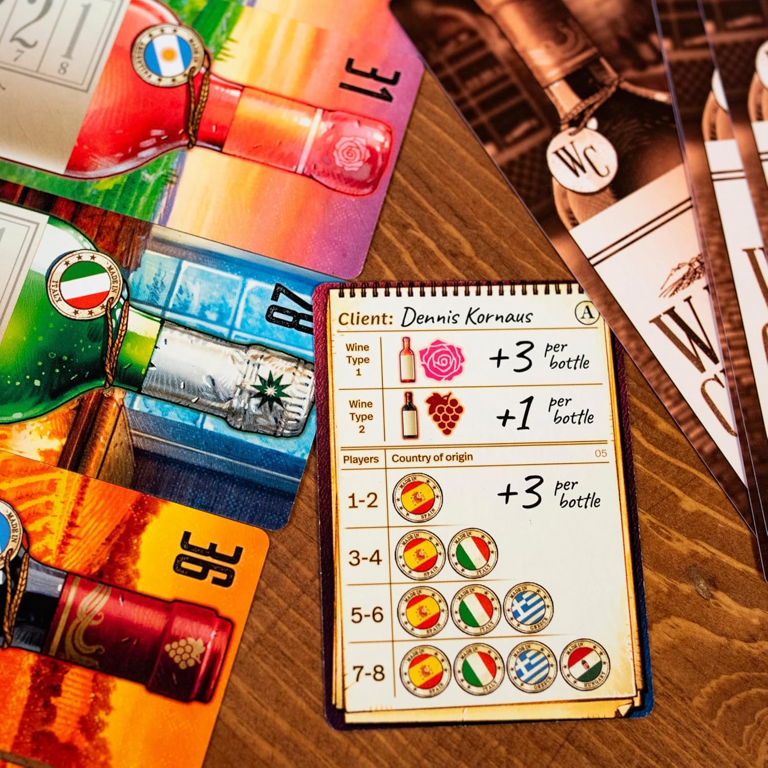 25th Century Games - Wine Cellar, for Ages 10 and Up, 2 to 8 Players