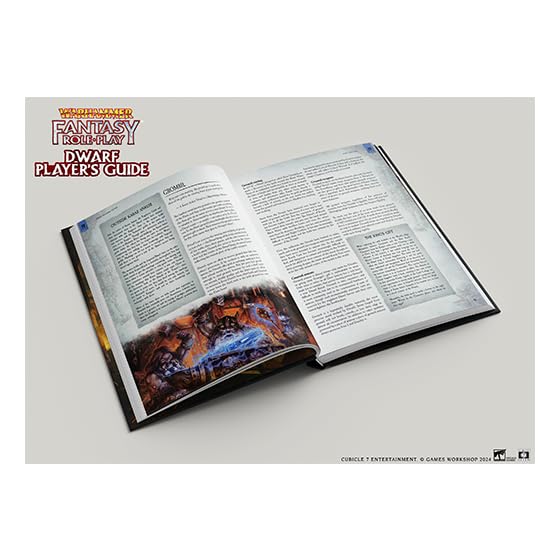 Cubicle 7, Warhammer Fantasy Roleplay: Dwarf Player's Guide - For Ages 14 and Up
