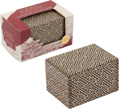 Professor Puzzle Japanese Puzzle Box | Traditional Wooden Secret Box Brainteaser | Unlock Hidden Compartments | Mechanical Puzzle for Adults & Teens | Gift for Puzzle Lovers & Collectors