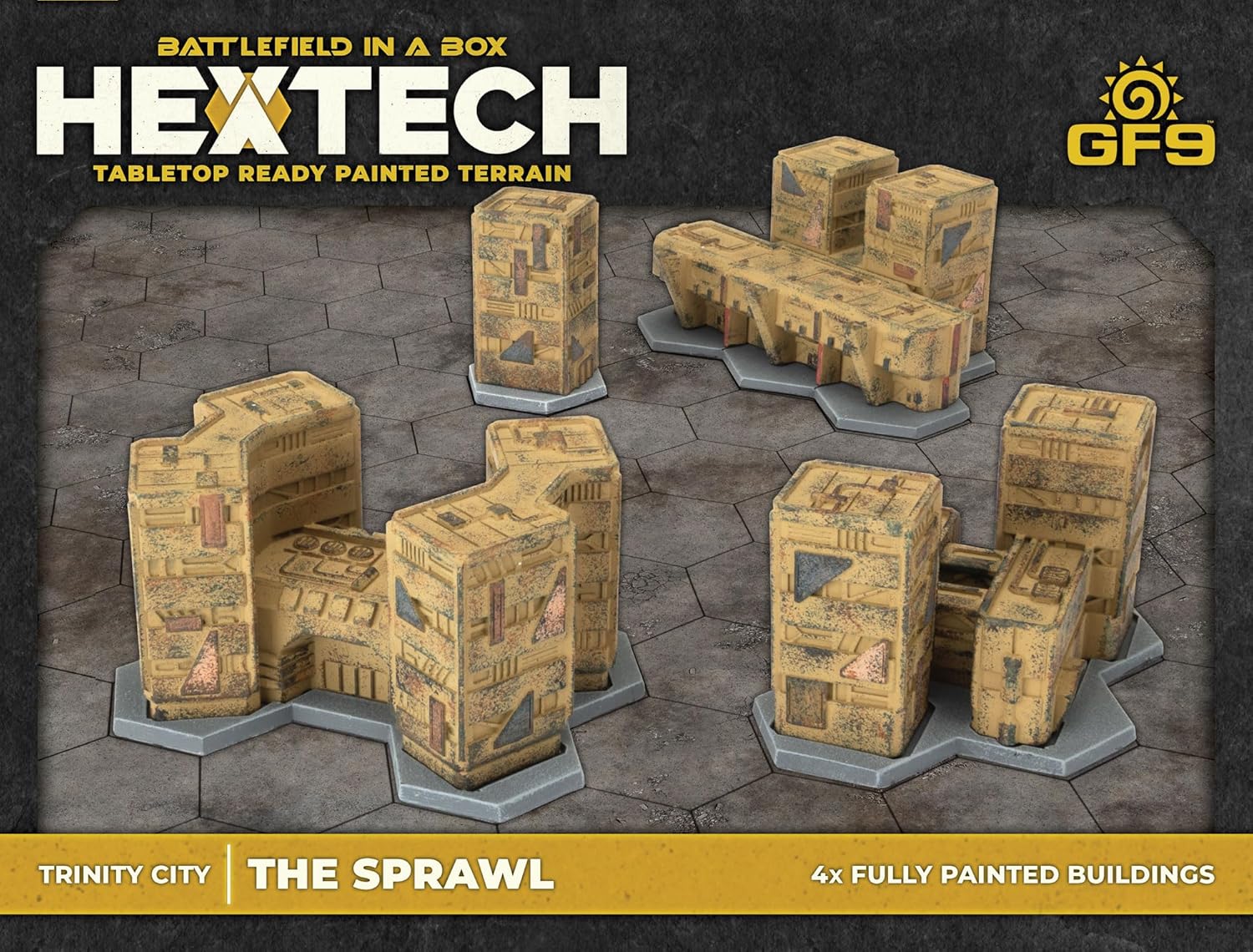 Gale Force Nine - HexTech- The Sprawl