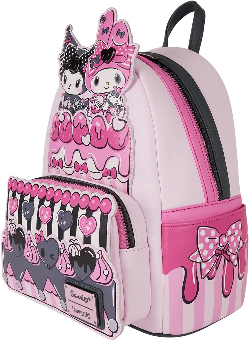 Loungefly Sanrio My Melody and Kuromi Mini Backpack