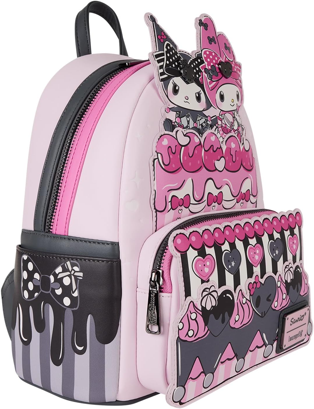 Loungefly Sanrio My Melody and Kuromi Mini Backpack
