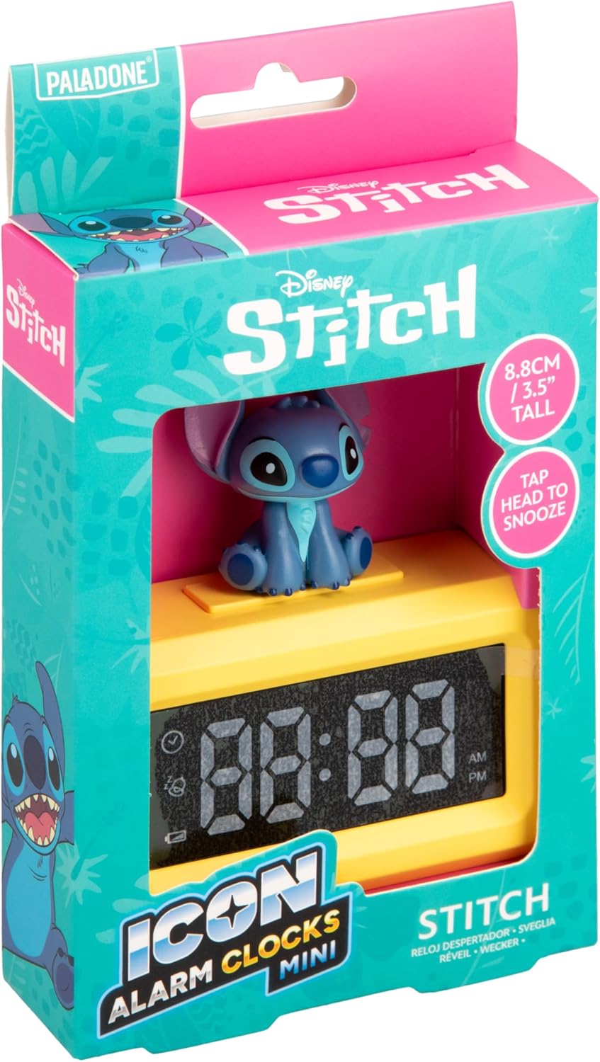 STITCH - Mini Figure Alarm Clock