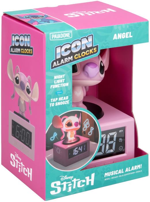 `ANGEL - Icon Lamp Alarm Clock 4,7inch`