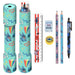 Lilo & Stitch Kaleidoscope Stationery Set (22.7cm x 4.5cm x 4.5cm) (Green/Blue/Pink
