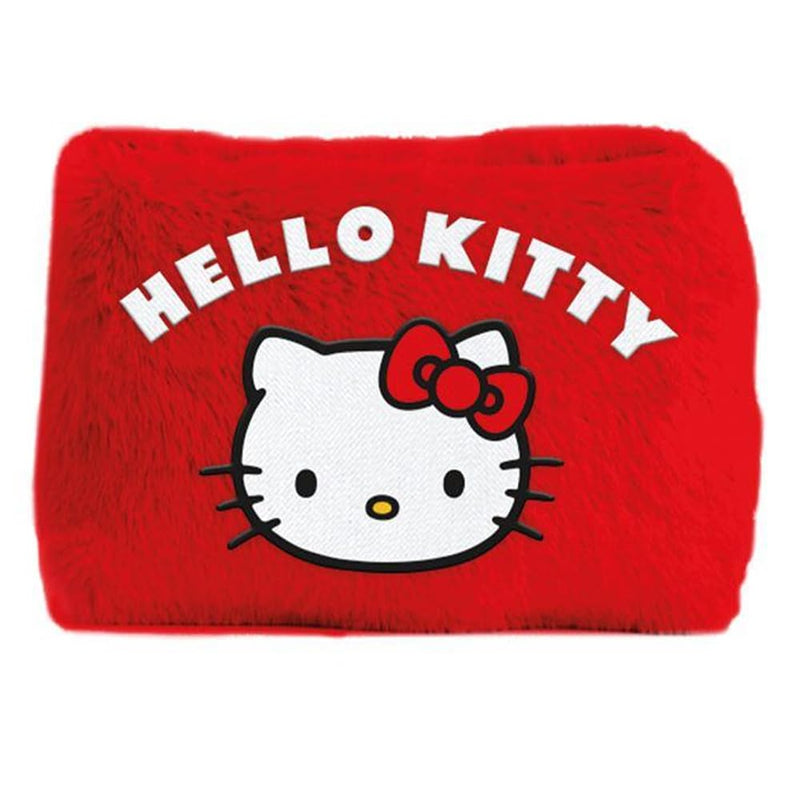 Pyramid International Hello Kitty (lachend) Plüsch-Federmäppchen - Niedliches und funktionales Plüsch-Federmäppchen, ideal für Hello Kitty Fans, die Vorräte stilvoll aufbewahren möchten