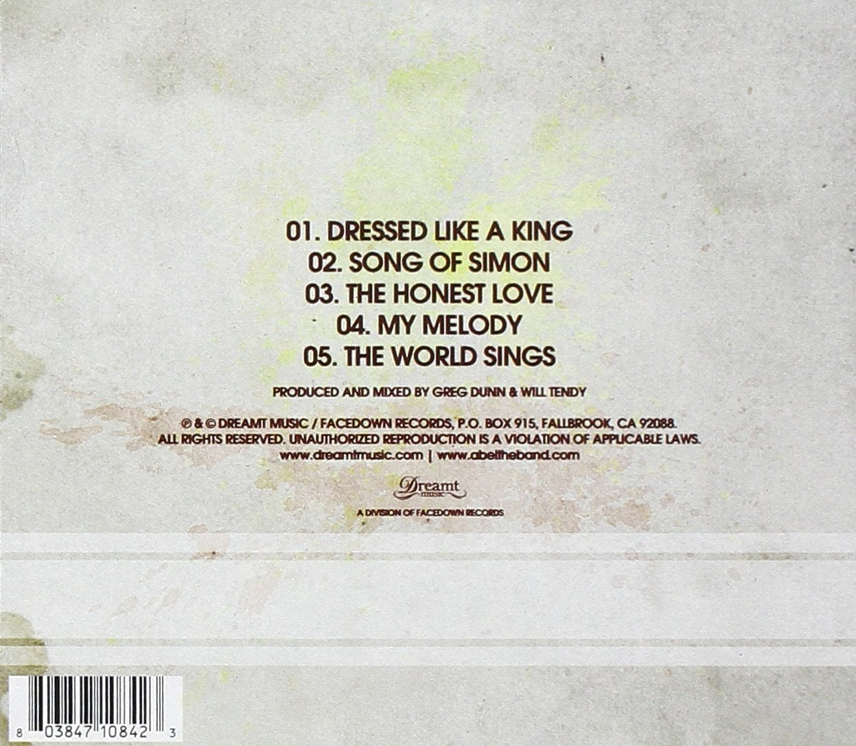 Abel-Honest Love