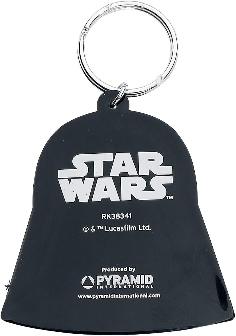 Star Wars, RK38341C, Star Wars - Darth Vader Rubber Keychain, Multi-Color, 4.5 x 6cm