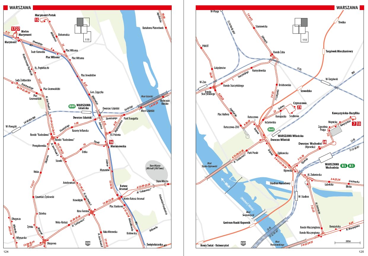 U-Bahn, S-Bahn & Tram in Warszawa: Städtischer Schienennahverkehr in der polnischen Hauptstadt Warschau