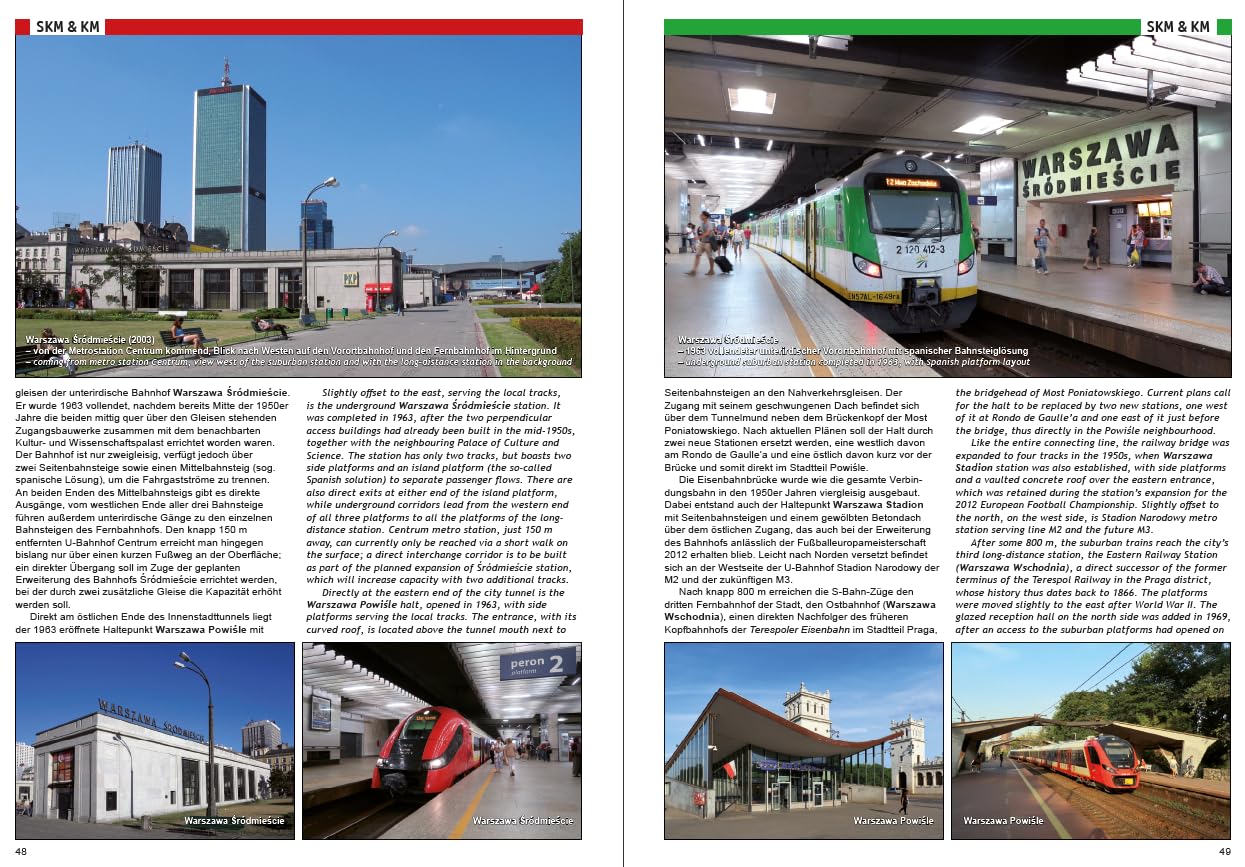 U-Bahn, S-Bahn & Tram in Warszawa: Städtischer Schienennahverkehr in der polnischen Hauptstadt Warschau