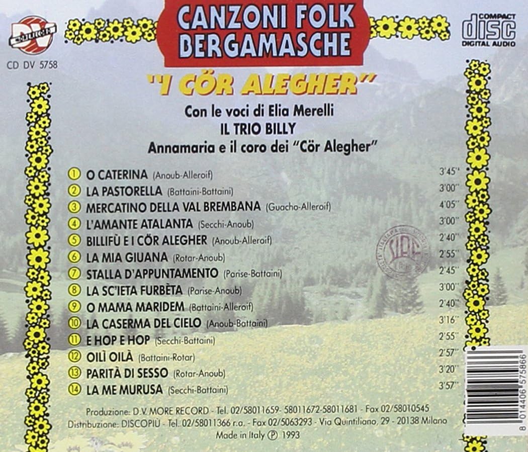 Canzoni Folk Bergamasche Vol. 4