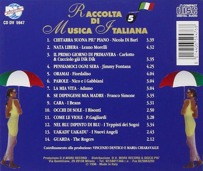 Raccolta Di Musica Italiana 5