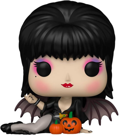 Funko Pop! Icons: Elvira Mistress Of the Dark - Elvira Mistress Of the Dark Pumpkins - Collectable Vinyl Figure - Gift Idea - Official Merchandise - Toys for Kids & Adults - Movies Fans