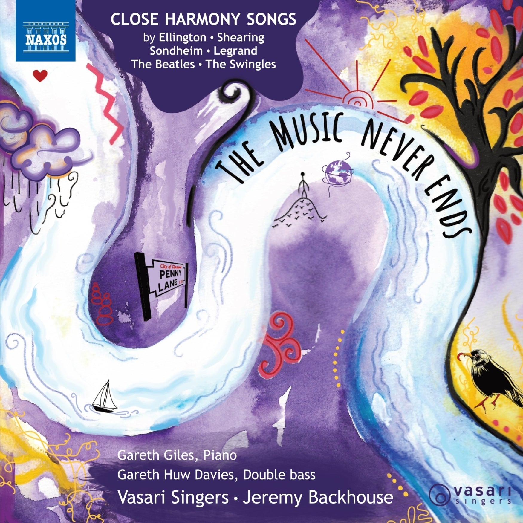 The Music Never Ends: Close Harmony Songs By Ellington/Shearing/Sondheim/Legrand/...