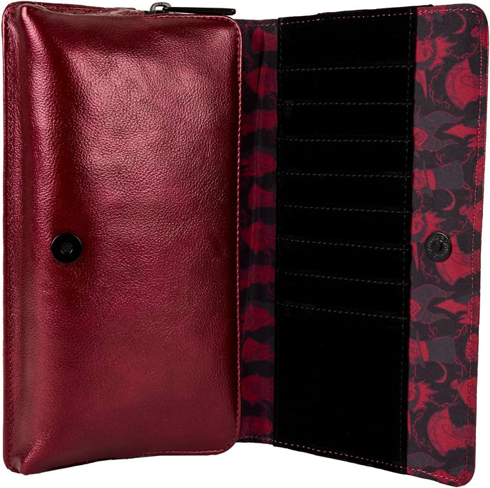 Loungefly Disney Villains Clutch Crossbody Bag