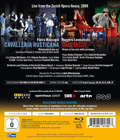 Cavalleria Rusticana / Pagliacci