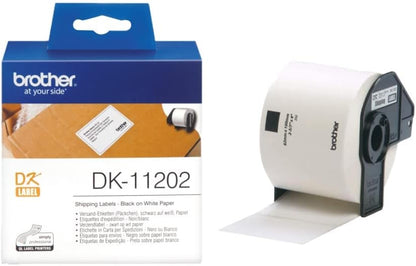Go DK-11201 Brother Adress-Etiketten, 29x90mm schwarz auf weiß