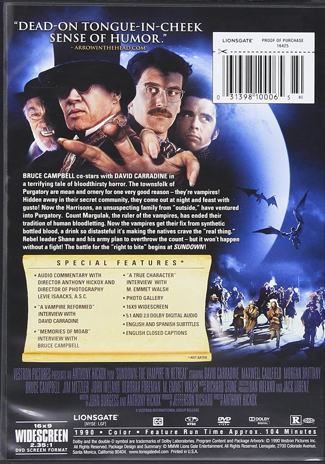Sundown: The Vampire In Retreat