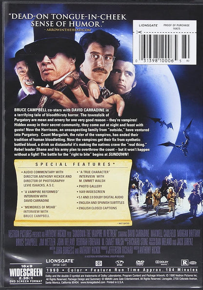 Sundown: The Vampire In Retreat