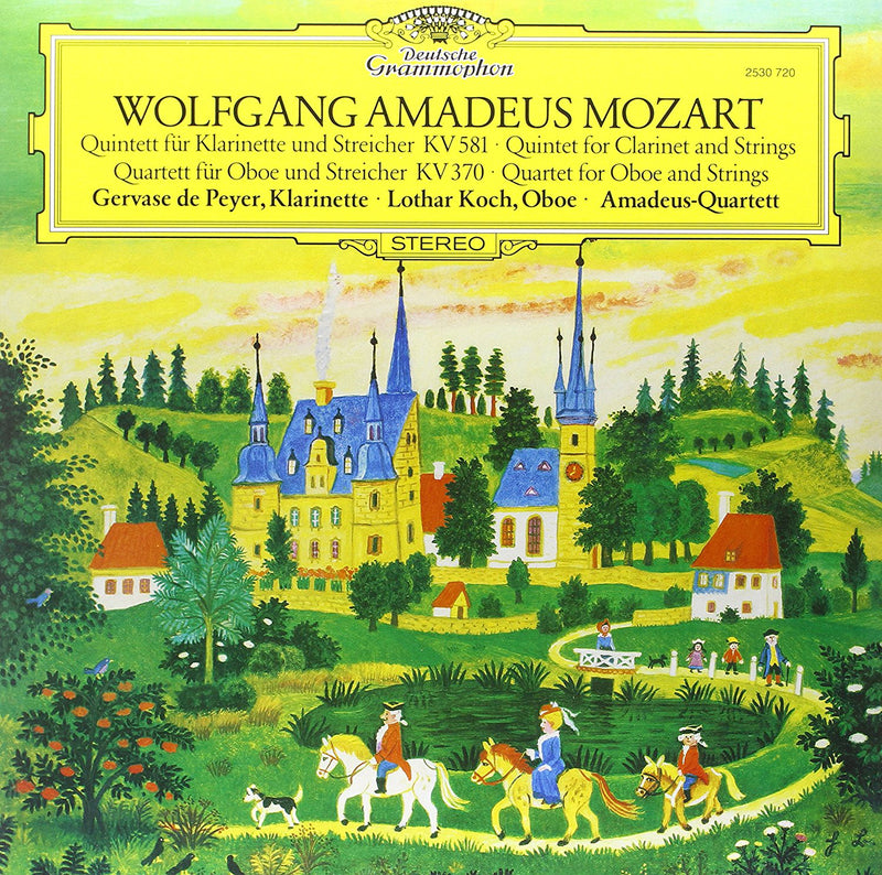 Wolfgang Amadeus Mozart: Quintet for Clarinet and Strings/...