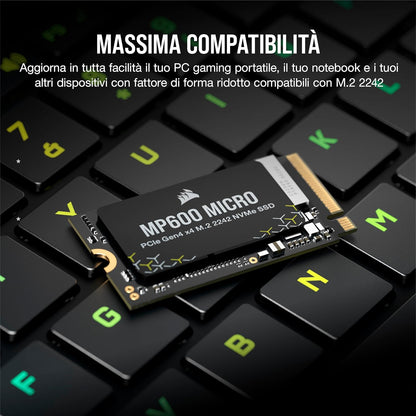 Corsair Mp600 Micro 1Tb M.2 2242 V2
