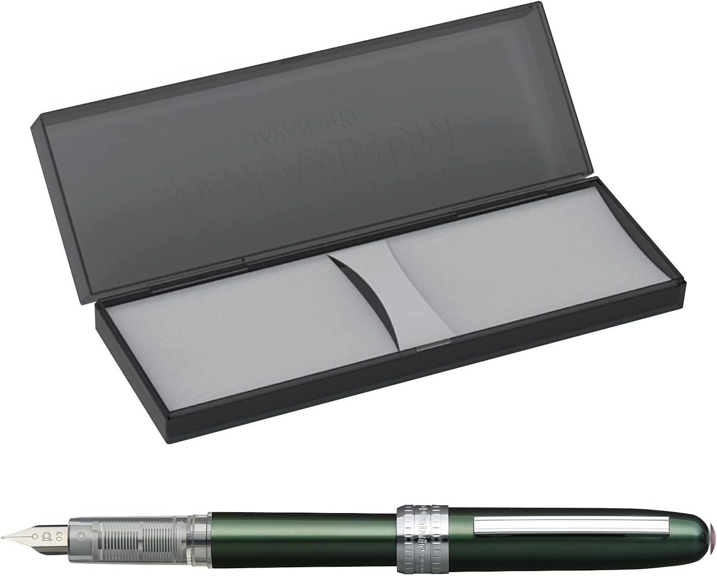 Platinum Plaisir Fountain Pen Pgb-1000 Green Fine