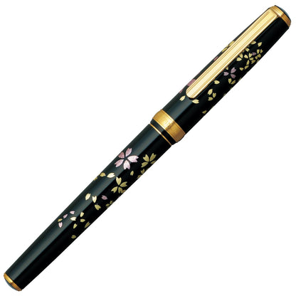 Platinum PTL-20000H#52-3 Fountain Pen, Mitsuku, Modern Maki-Ei, Cherry Blossom Fuzzi, Medium Point
