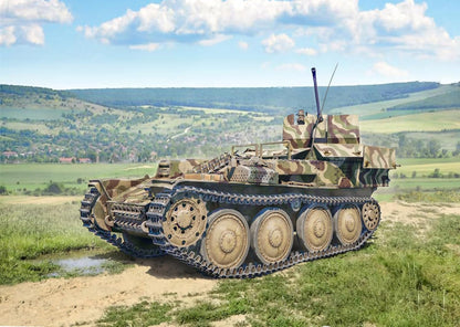 ITALERI IT96461 1/35 WW2 German 38(t) Anti-Aircraft Tank Sd.Kfz.140 Gepard Plastic Model