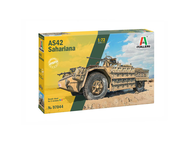 Italeri 97044 AS 42 Sahariana, scala 1:72, Plastic Model Kit/Modello in plastica da montare