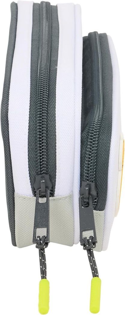 Safta Real Madrid EQUIPACIÓN 25/26 – Pencil Case with Pocket, Children's Pencil Case, Child, Ideal for Children of School Age, Comfortable and Versatile, Quality and Resistance, 21 x 6 x 10.5 cm