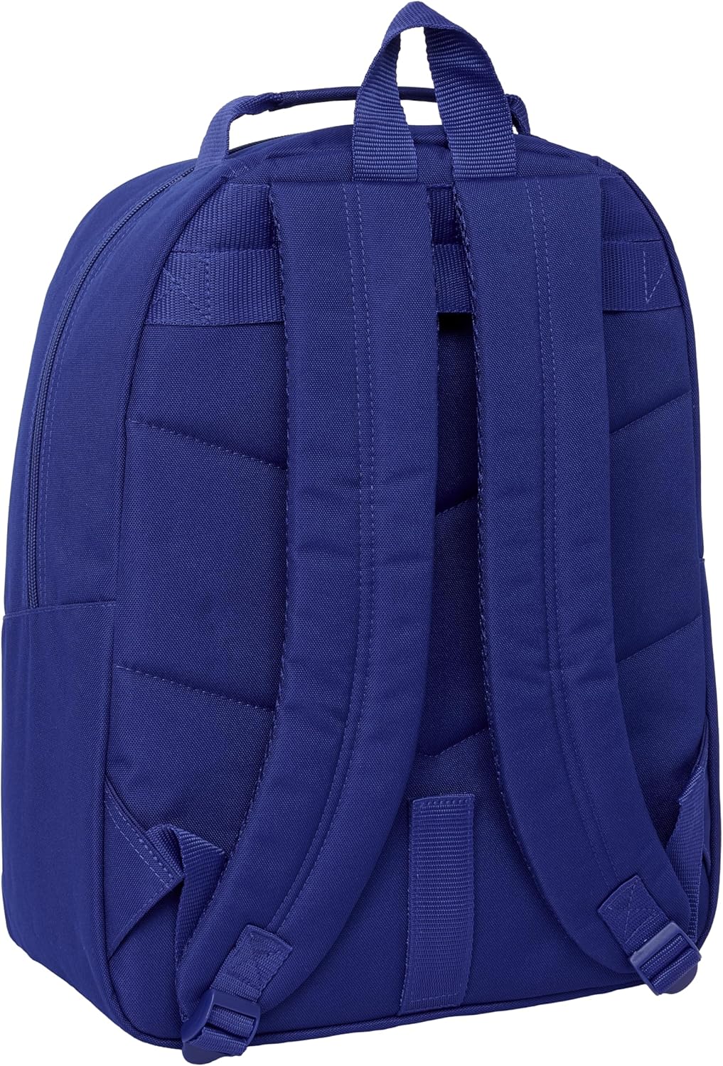 Safta F.C. Barcelona 1st Team 25/26 – School Backpack Adaptable to Car, Backpack, Ideal for Children of Different Ages, Comfortable and Versatile, Quality and Resistance, 32 x 15 x 42 cm, Blue