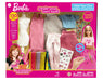 Barbie DIY Sparkle Fashion Designer Set – 130-Piece Dress-Up Kit | Design Clothes for Dolls with Rhinestones, Ribbons, Stickers & Mannequin | Sparkle Barbie Clothing Gift for Girls Ages 5+