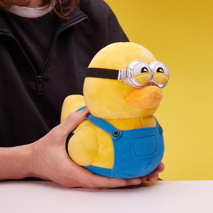 TUBBZ Bob Collectable Rubber Duck Plushie - Official Despicable Me 4 Minions Merchandise - Action Animation Film Soft Toy