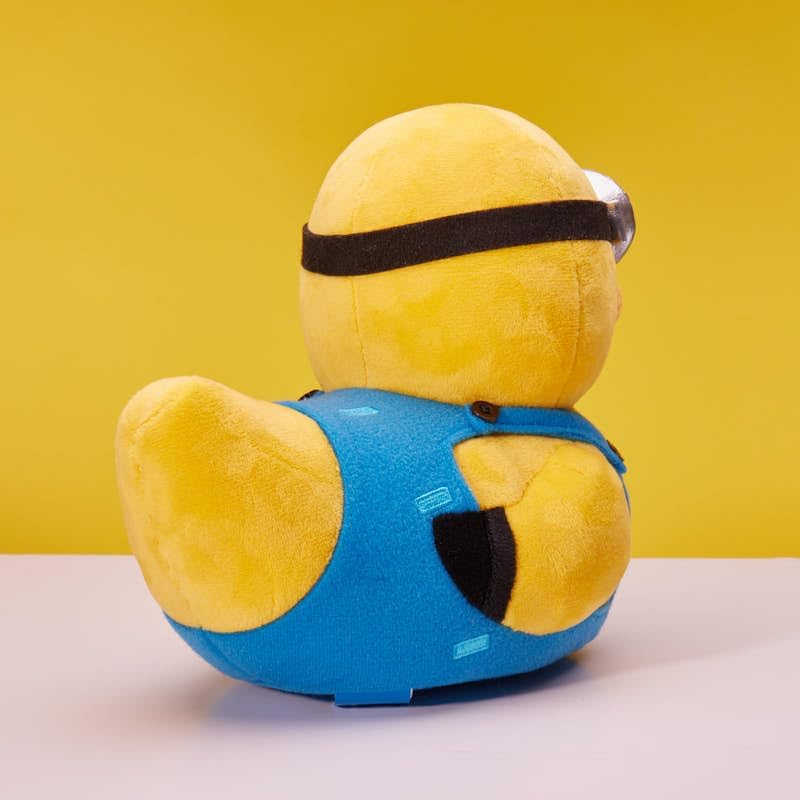 TUBBZ Bob Collectable Rubber Duck Plushie - Official Despicable Me 4 Minions Merchandise - Action Animation Film Soft Toy